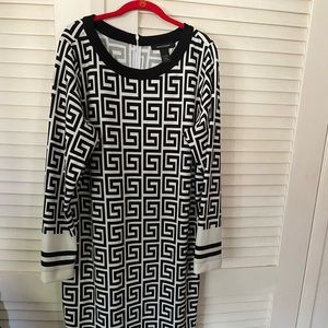 Ashley Stewart Black and white dress. Size 22/24